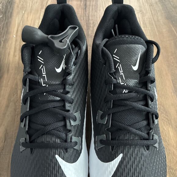 Nike Vapor Edge Speed 360 2 Detachable Men Size 12 Black Smoke Grey Cleats main image 4